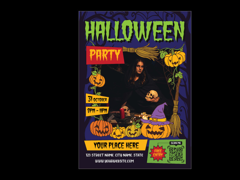 Halloween Party Flyer