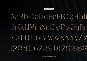 Deck Rift | Experimental Serif