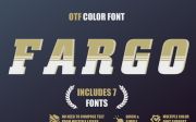 OTF color font - Fargo