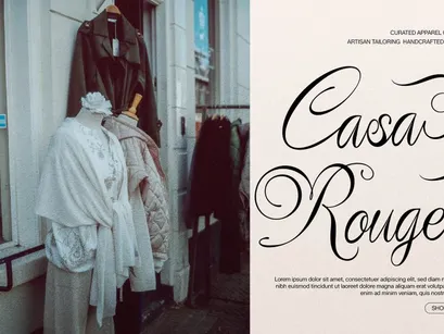 Rustaliya | Classic Elegant Script