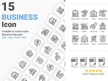 Business and Finance Icon Pack Vol.02 preview picture