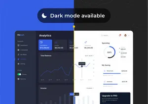 FinDash - Finance Dashboard UI Kits