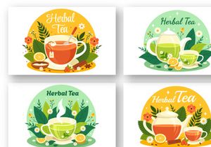 8 Herbal Tea Illustration