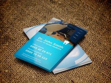 Dentist Business Card Template preview picture