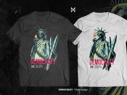 Democrazy – Graphic T-Shirt Design