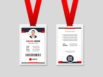 Corporate ID Card Template Ver-16 preview picture
