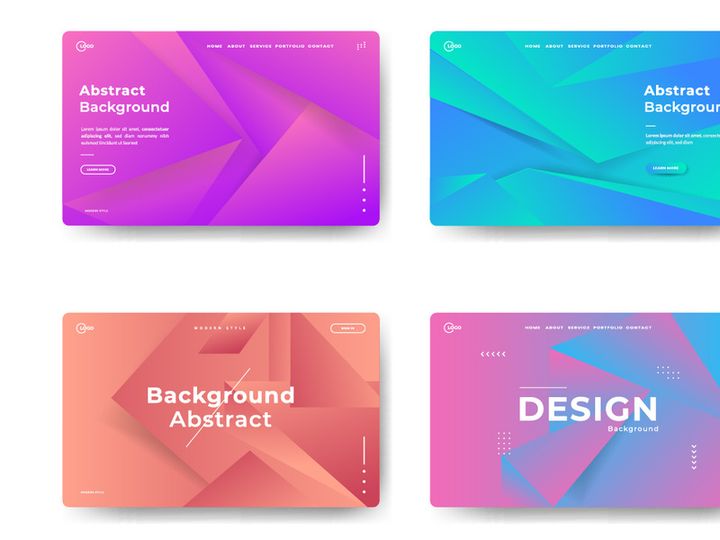 Minimal geometric background