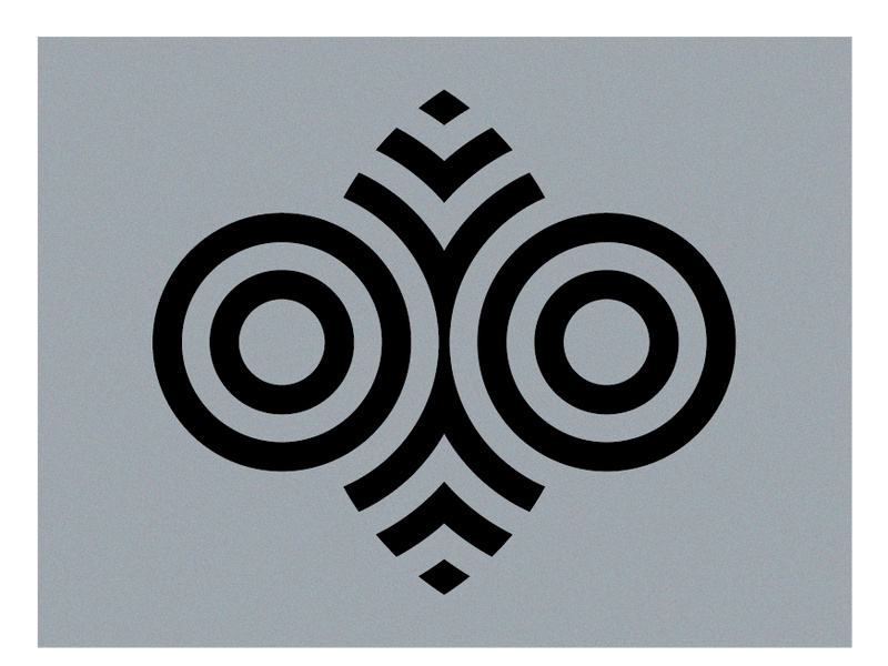 Abstract eye logo design in Adobe illustrator