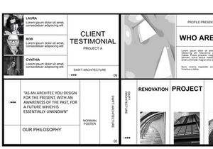 BandW Presentation Template