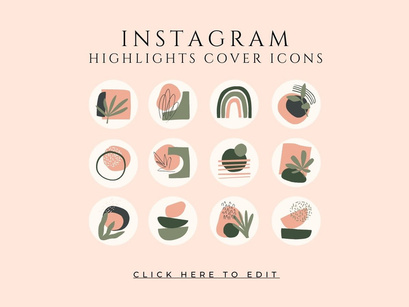 Instagram Highlight Cover Icons by Created by mm ~ EpicPxls