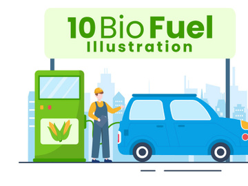 10 Biofuel Life Cycle Illustration preview picture