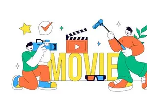 10 Movie Vector Illustration