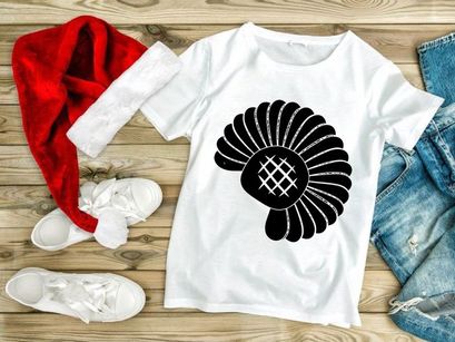 Abstract Stylized Flower or Sun Icon