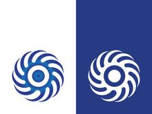 vortex vector illustration icon logo template design