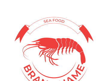 Vintage lobster logo preview picture