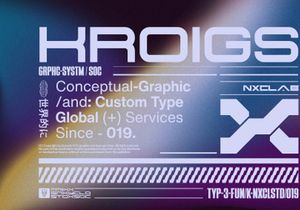 KROIGS - Futuristic Font