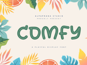 Comfy - Playful Display Font preview picture