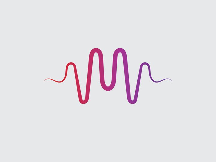 SOund wave line logo