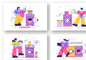 10 Laundry Room Illustration