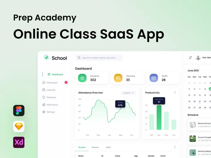 Prep Academy - Online Class Saas App preview picture
