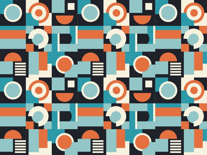 Seamless geometric pattern