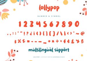 Lollypop - Display Font
