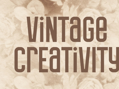 Mother Vintage - Display Font