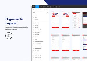 E-Setup Management App UI Kit
