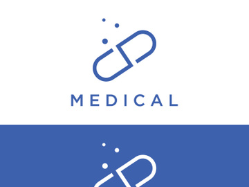 Pharmacy health abstract logo. preview picture