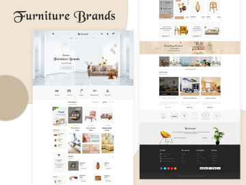 Furniture Brands Web Template preview picture