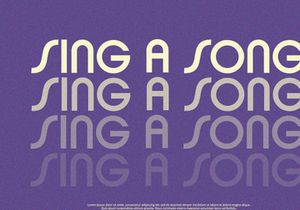 Songs - Sans Serif Font