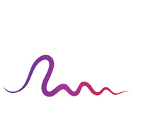 Sound waves vector illustration design template