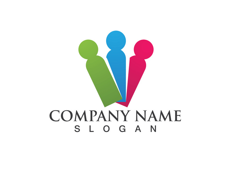 Family care logo team group