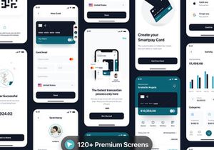 Smartpay Fintech App iOS UI Kit