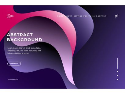 Abstract Background Dynamic Wave Colorful