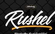 Rushel - Handwritting Brush Script Font