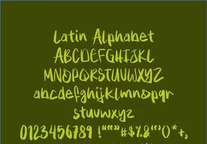 ELAAZ – Modern Casual Handwritten Font (OTF)