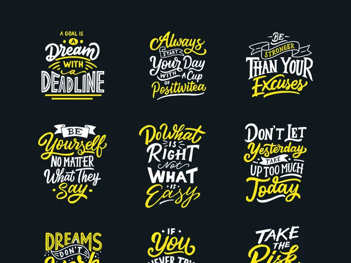 typography quotes bundle for tshirt