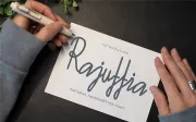 Rajuttia - Natural Handwritten Font