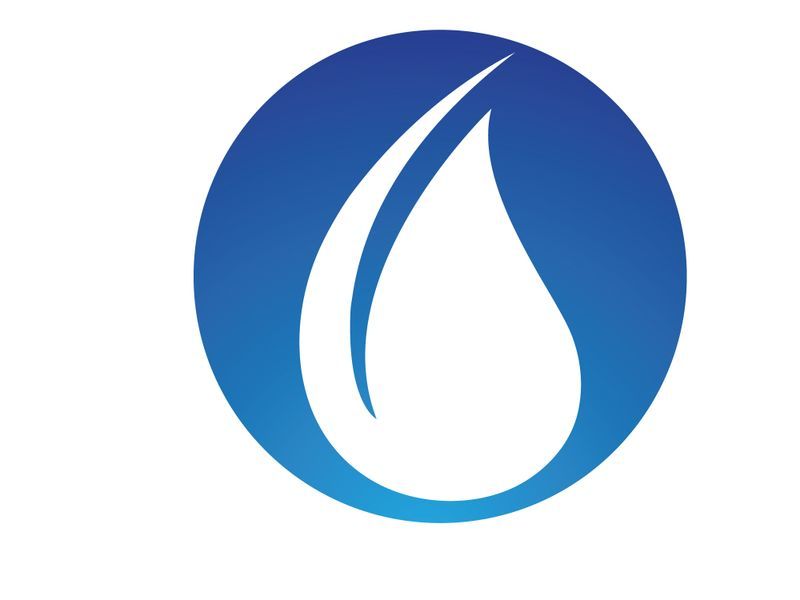 Water drop Logo Template vector illustration design