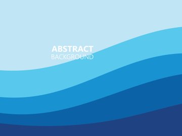 Blue wave water background wallpaper vector preview picture