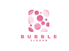 Bubble Logo, Beautiful Bubble Vector, Design Inspiration Element