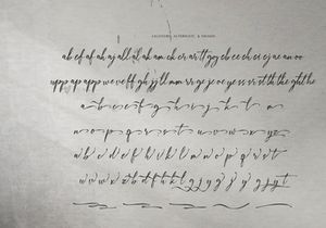 The Dearling | Handwritten Script
