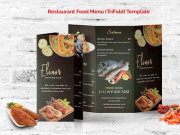 Restaurant Food Menu Trifold-01 preview picture