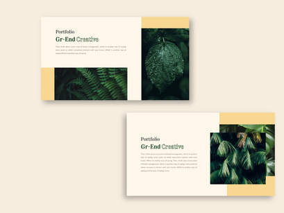 Gr-end Creative Powerpoint Template