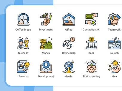 Business And Finance Icon Pack Vol.02