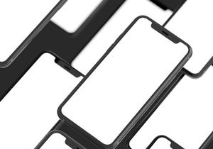 Smartphone Screens Mockup