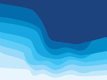 Wave blue water wallpaper background vector