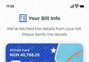 Bill Payment Scan App UI Design