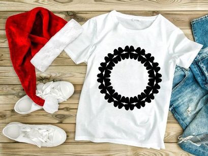 Black floral lace seamless pattern border vector design